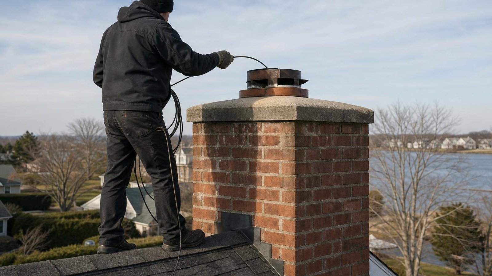 Practical chimney sweep & inspection in Farmingdale